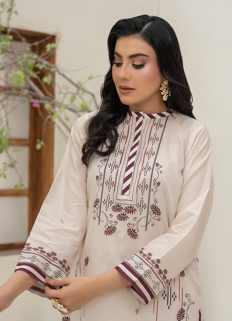 Classic Beige Minimal 1 PC Shirt