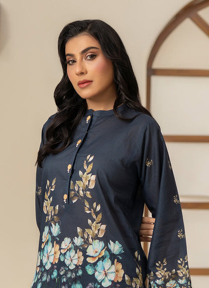 Royal Blue Elegant Tunic 1 PC Shirt