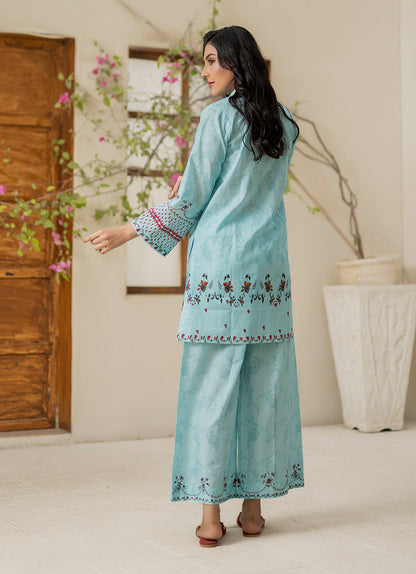 Ice Blue Luxury 1 PC Shirt