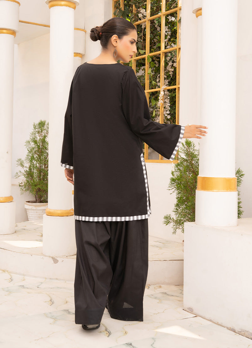 Obsidian Tassel Set