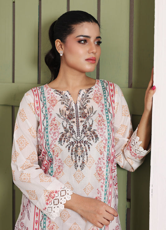 Maroon Grace 1 PC Shirt